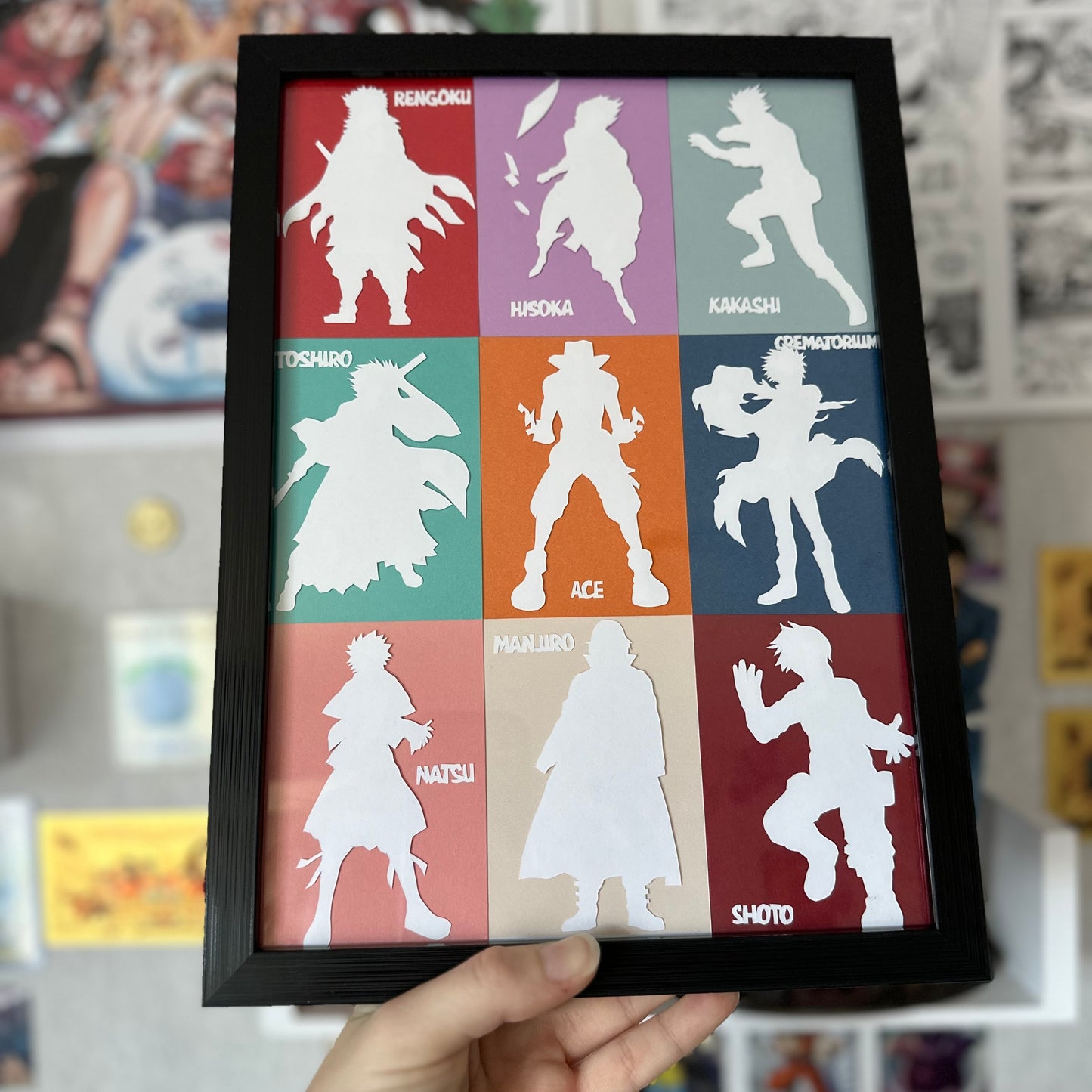 Affiche encadrée personnalisable - Thème Personnages