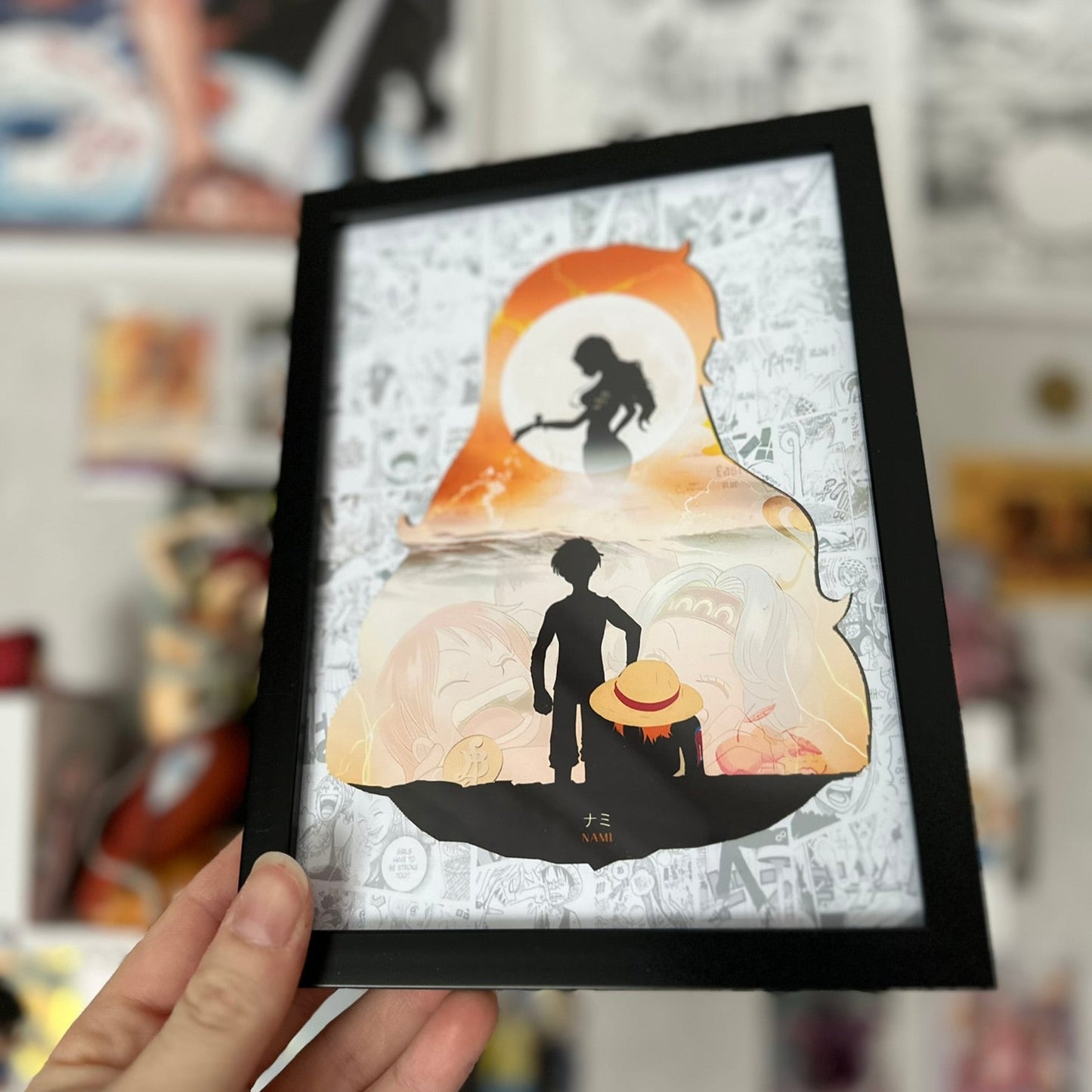 Cadre Minimaliste - Thème One Piece
