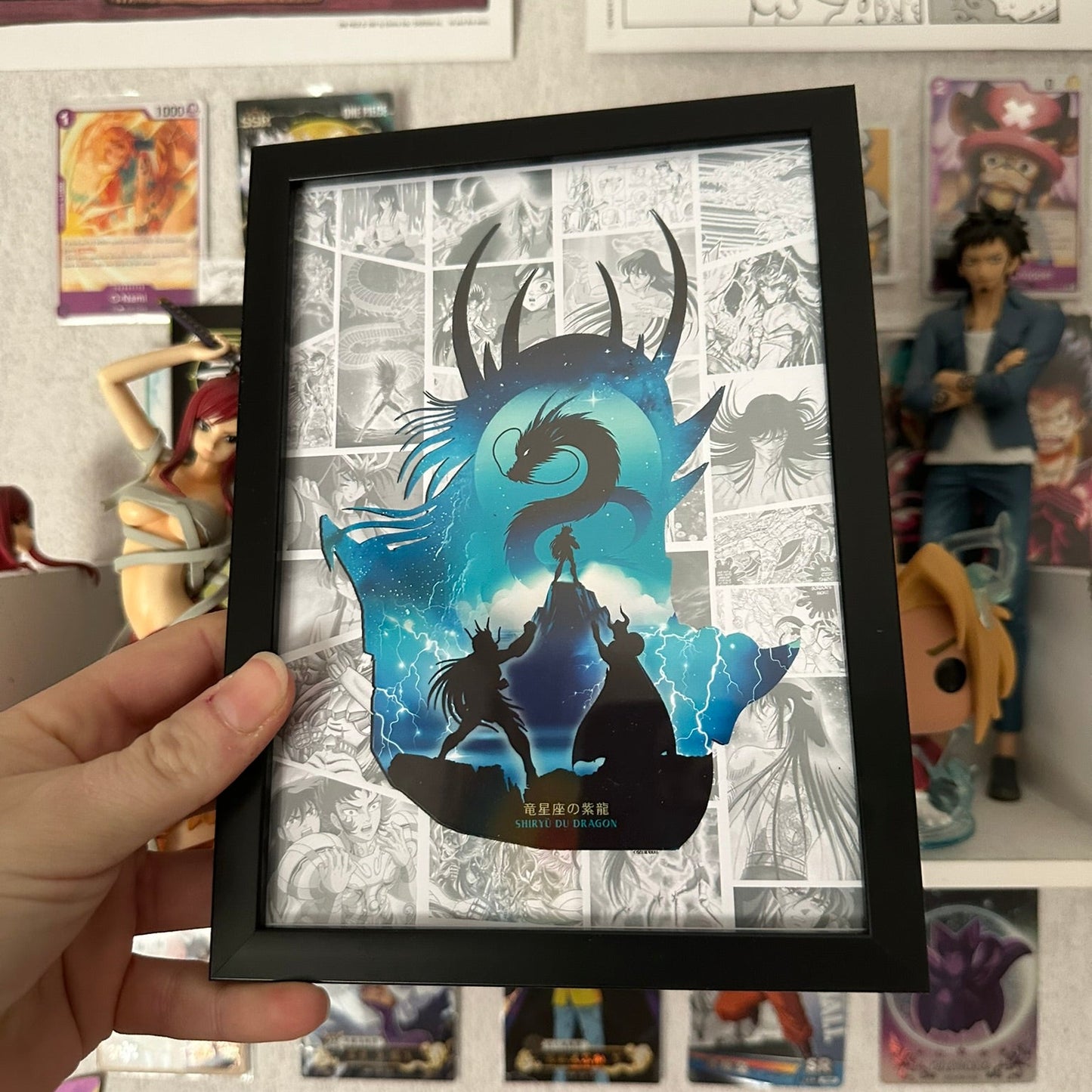 Cadre Minimaliste - Saint Seya