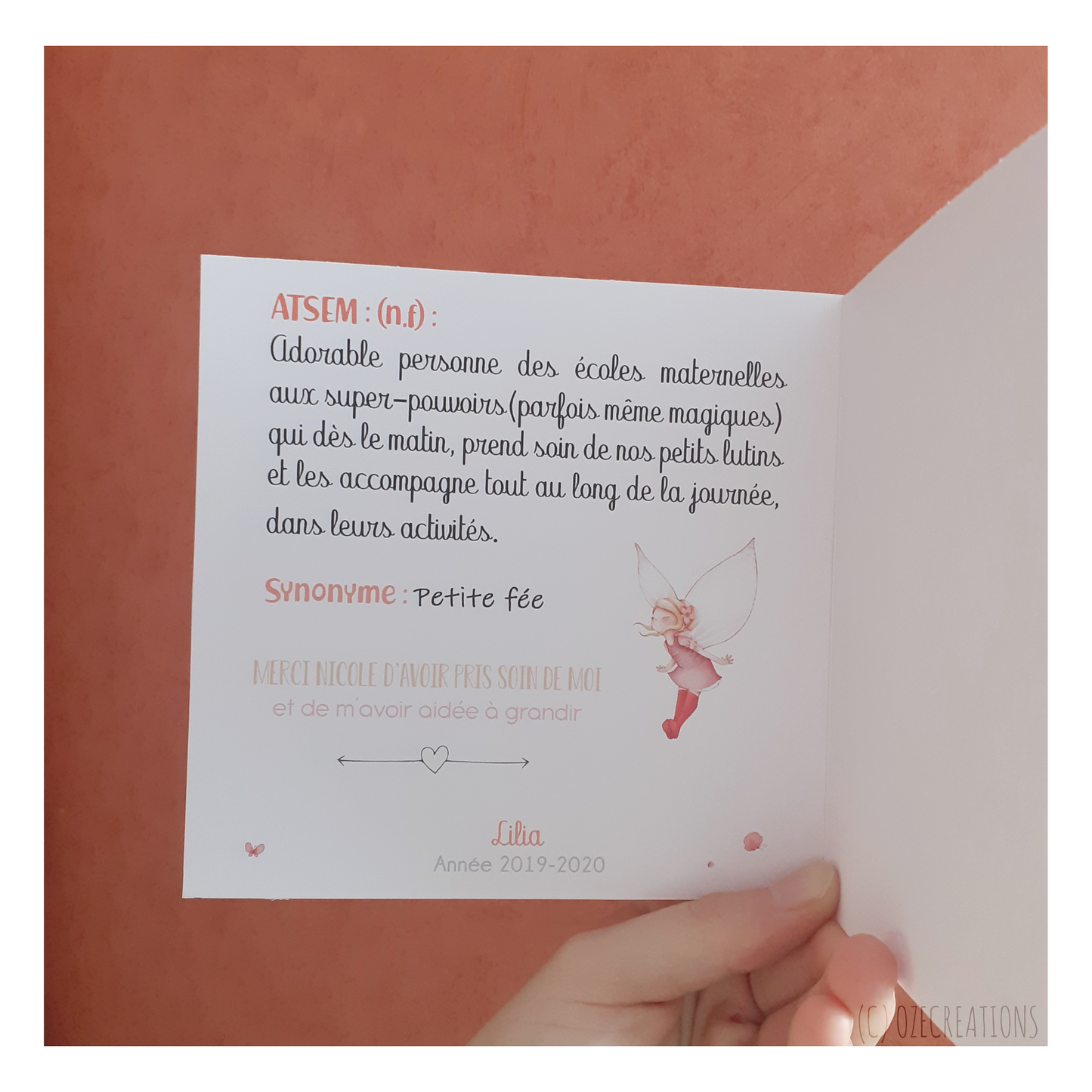 Carte personnalisée