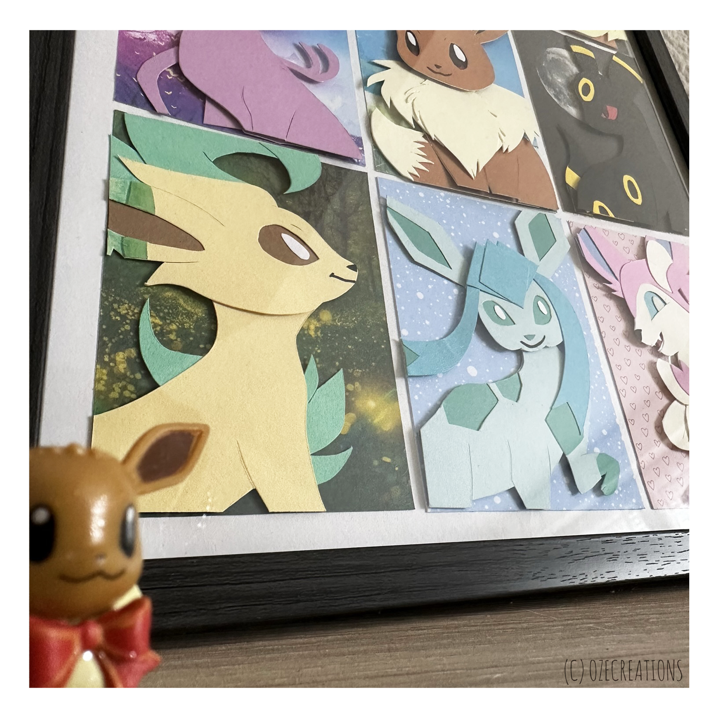Affiche encadrée personnalisable - Thème Pokemon