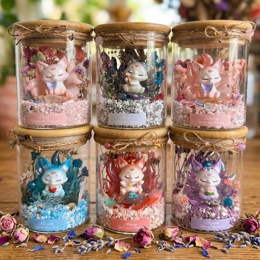 Kitsune en fioles