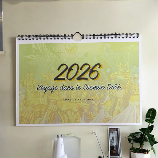 Calendriers 2026 - Le Cosmos Doré