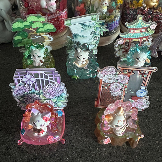 Kitsune décor acrylic