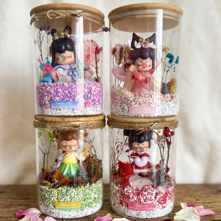 Gardiennes Japonaise en bocaux