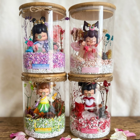 Gardiennes Japonaise en bocaux