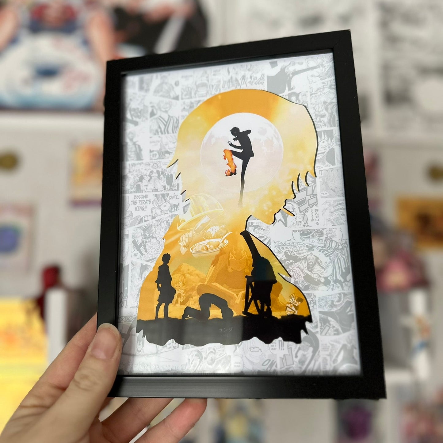 Cadre Minimaliste - Thème One Piece