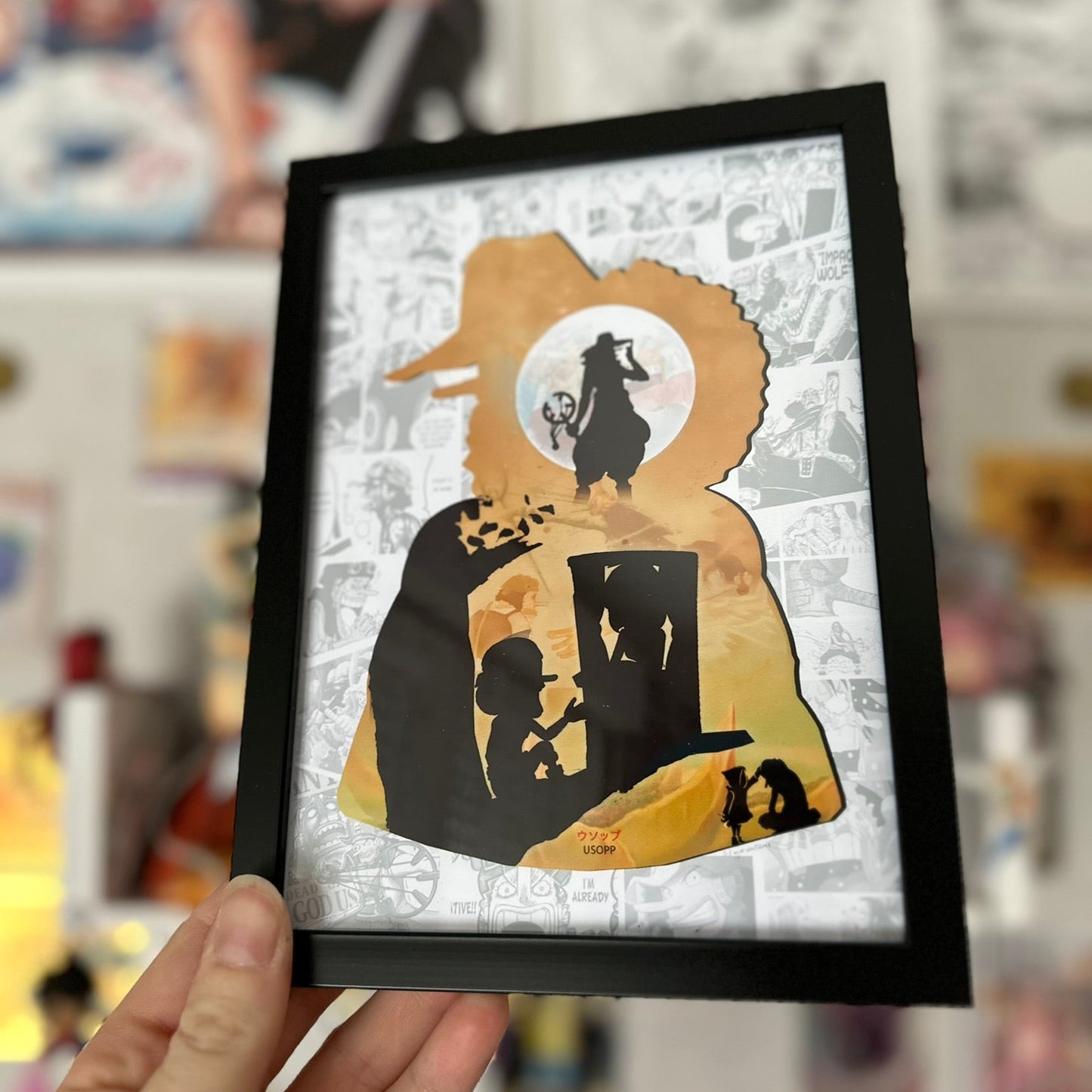 Cadre Minimaliste - Thème One Piece