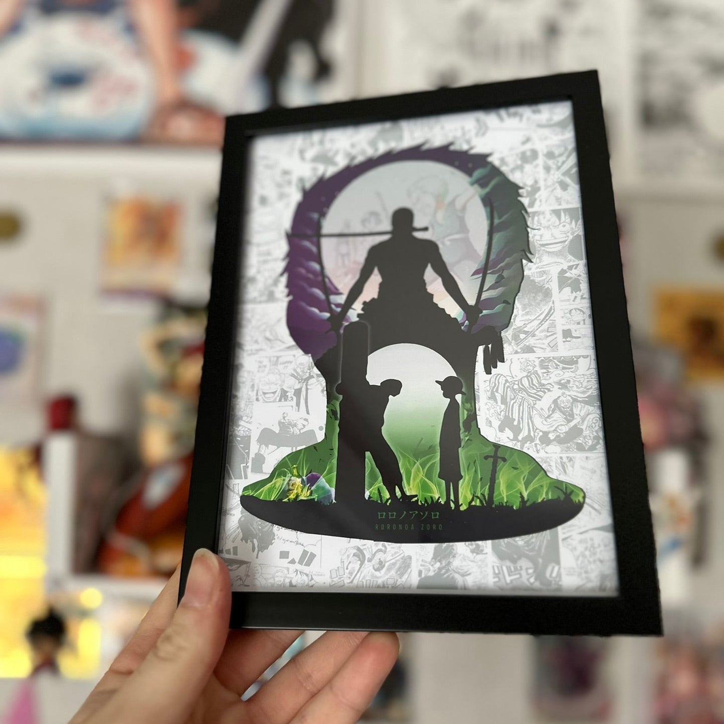 Cadre Minimaliste - Thème One Piece