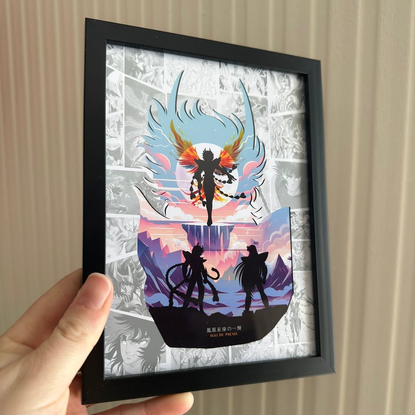 Cadre Minimaliste - Saint Seya