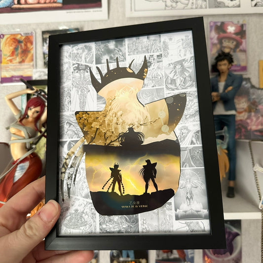 Cadre Minimaliste - Saint Seya