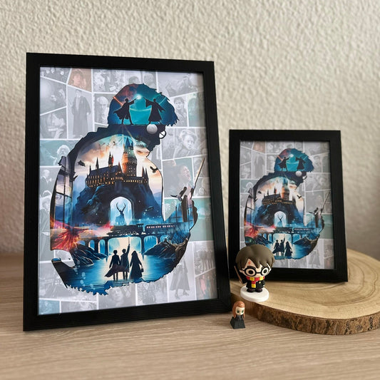Cadre Minimaliste - Harry Potter