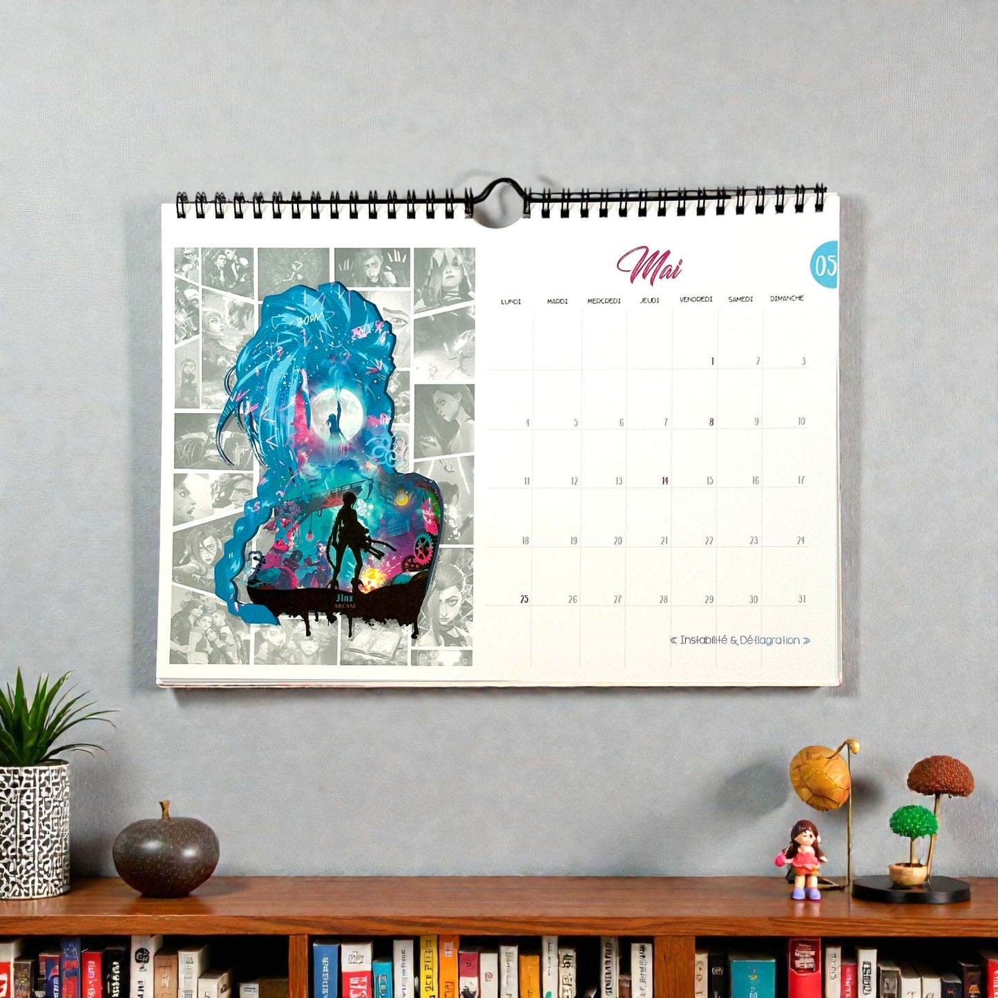 Calendriers 2026 - Voyage en Pop Culture de OzeCreations