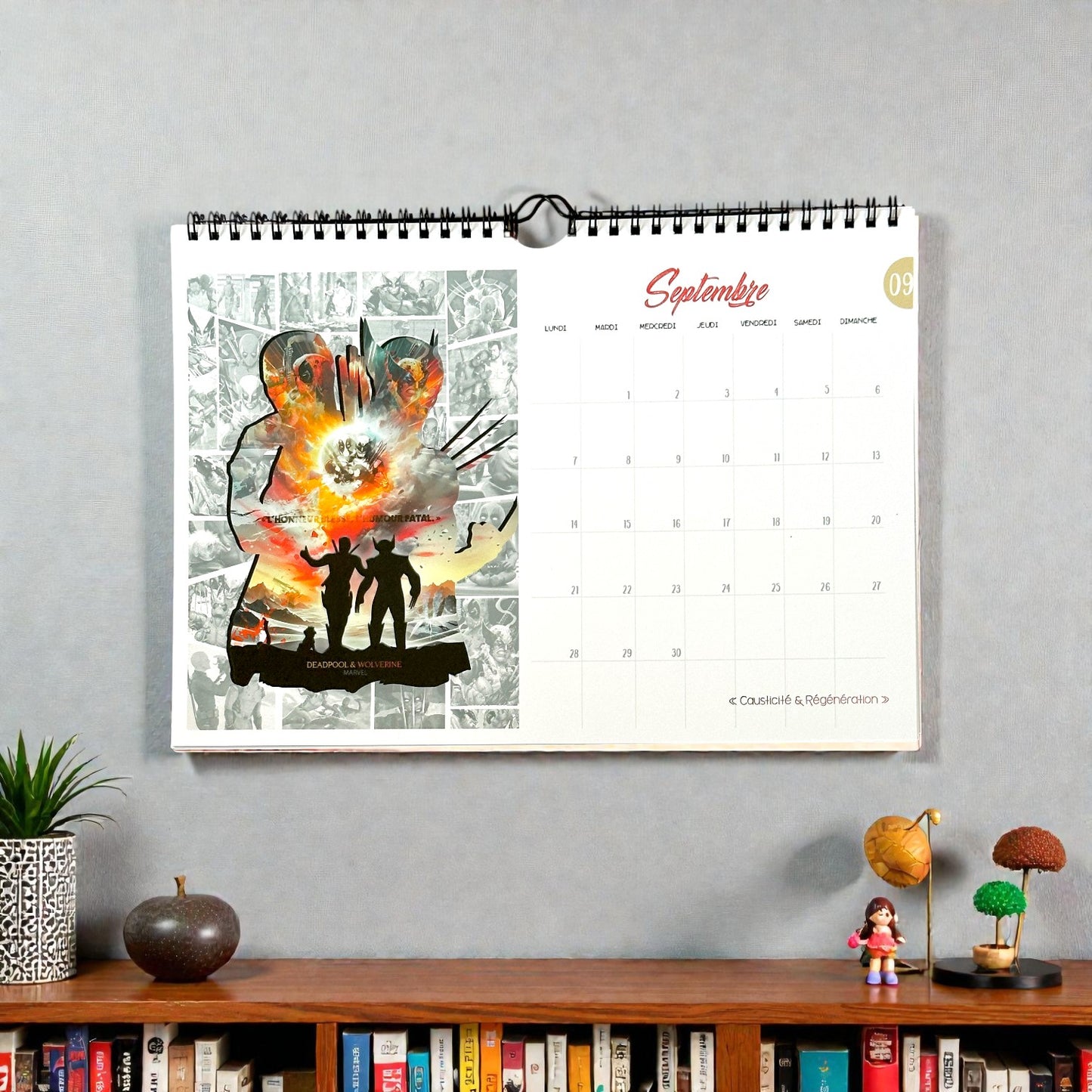 Calendriers 2026 - Voyage en Pop Culture de OzeCreations