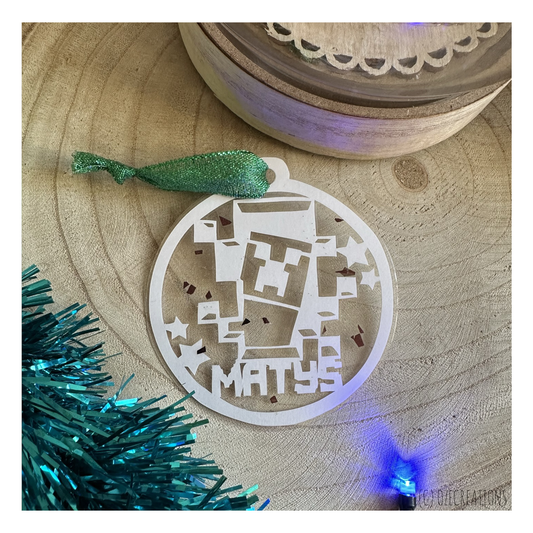 Boule de Noël - Minecraft