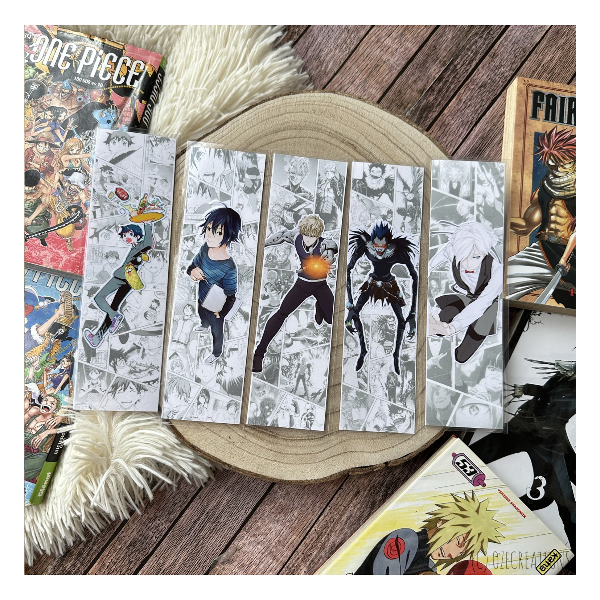 Marque-Page thème Animés/Mangas