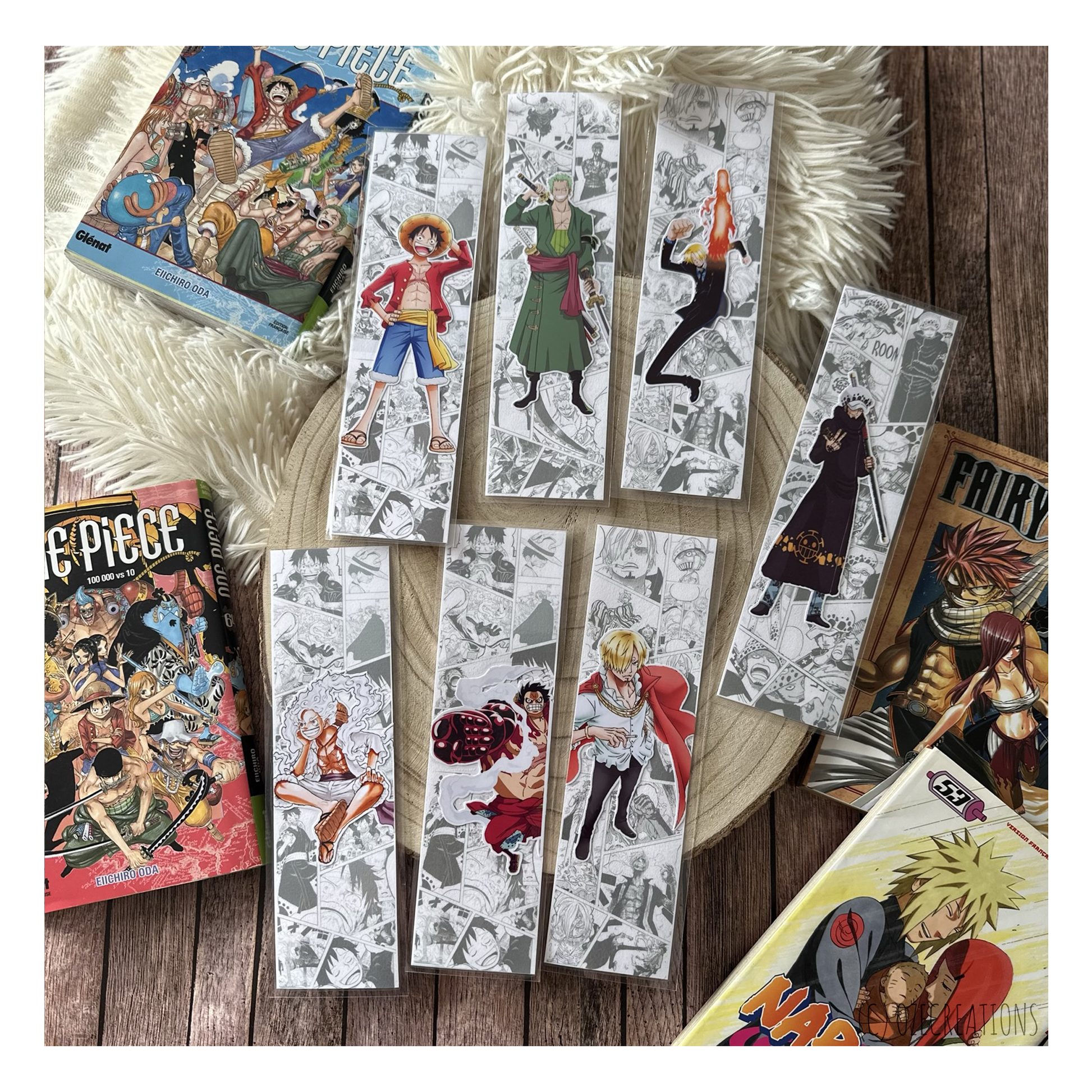 Marque-pages Manga pour faire un max de bénéfices !