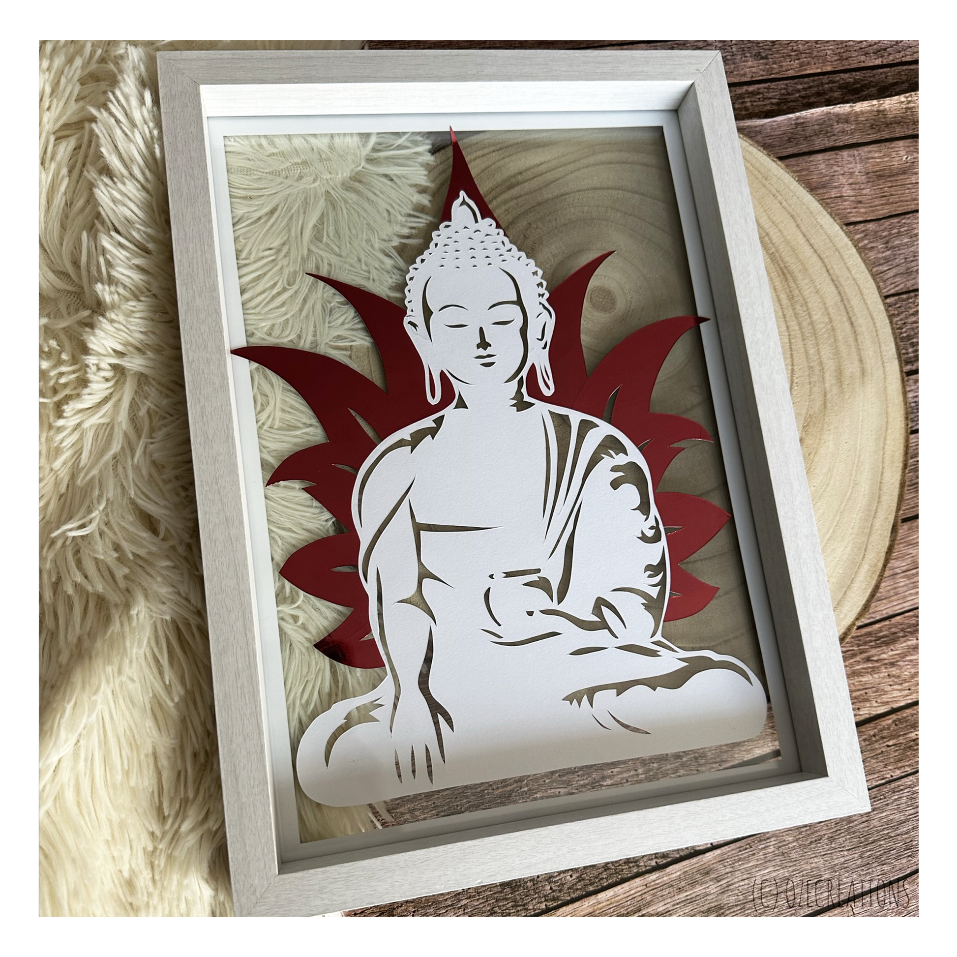 Cadre Transparent - Bouddha