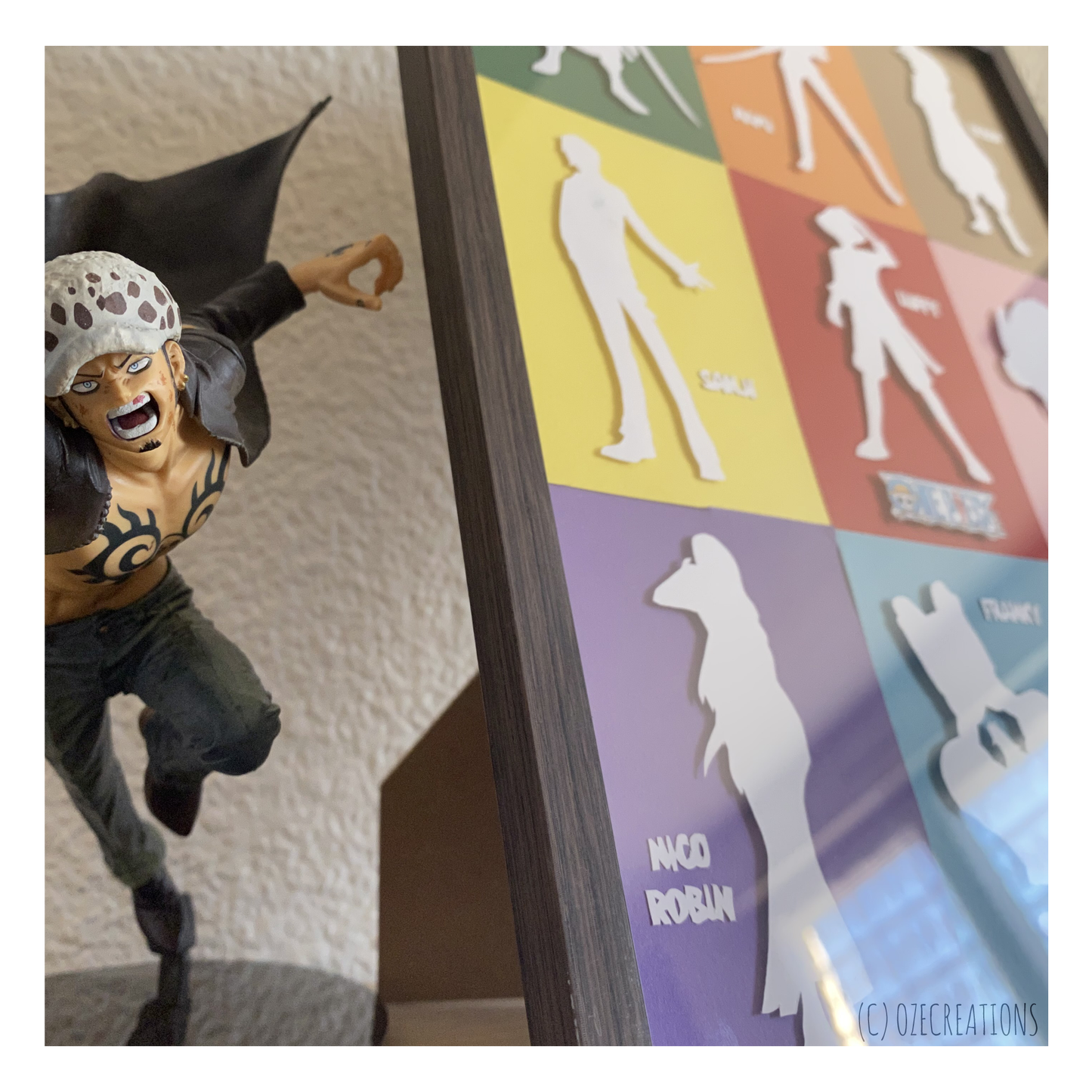 Affiche encadrée personnalisable - Thème One Piece