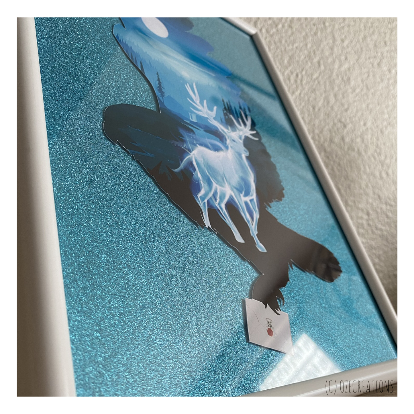 Affiche Graphique Personnalisée - Patronus Harry Potter