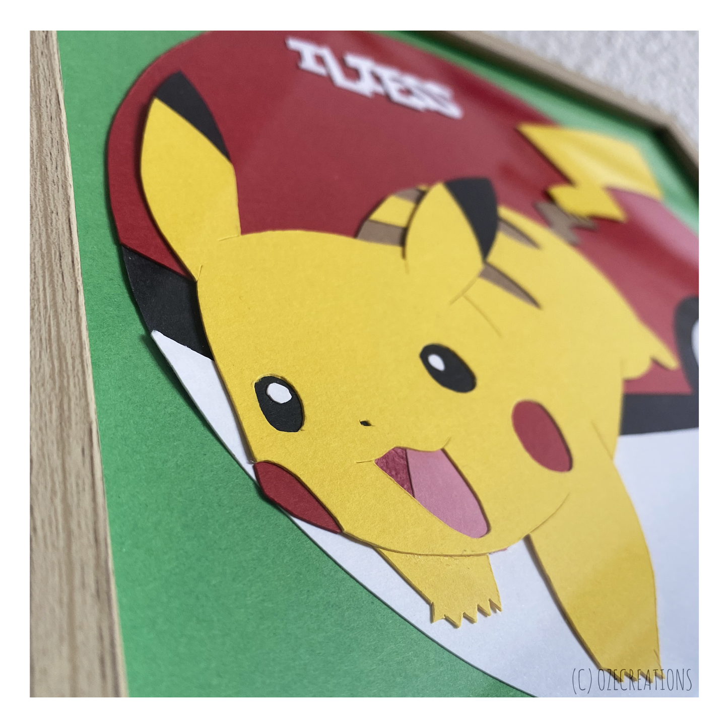 Affiche encadrée personnalisable - Thème Pokémon